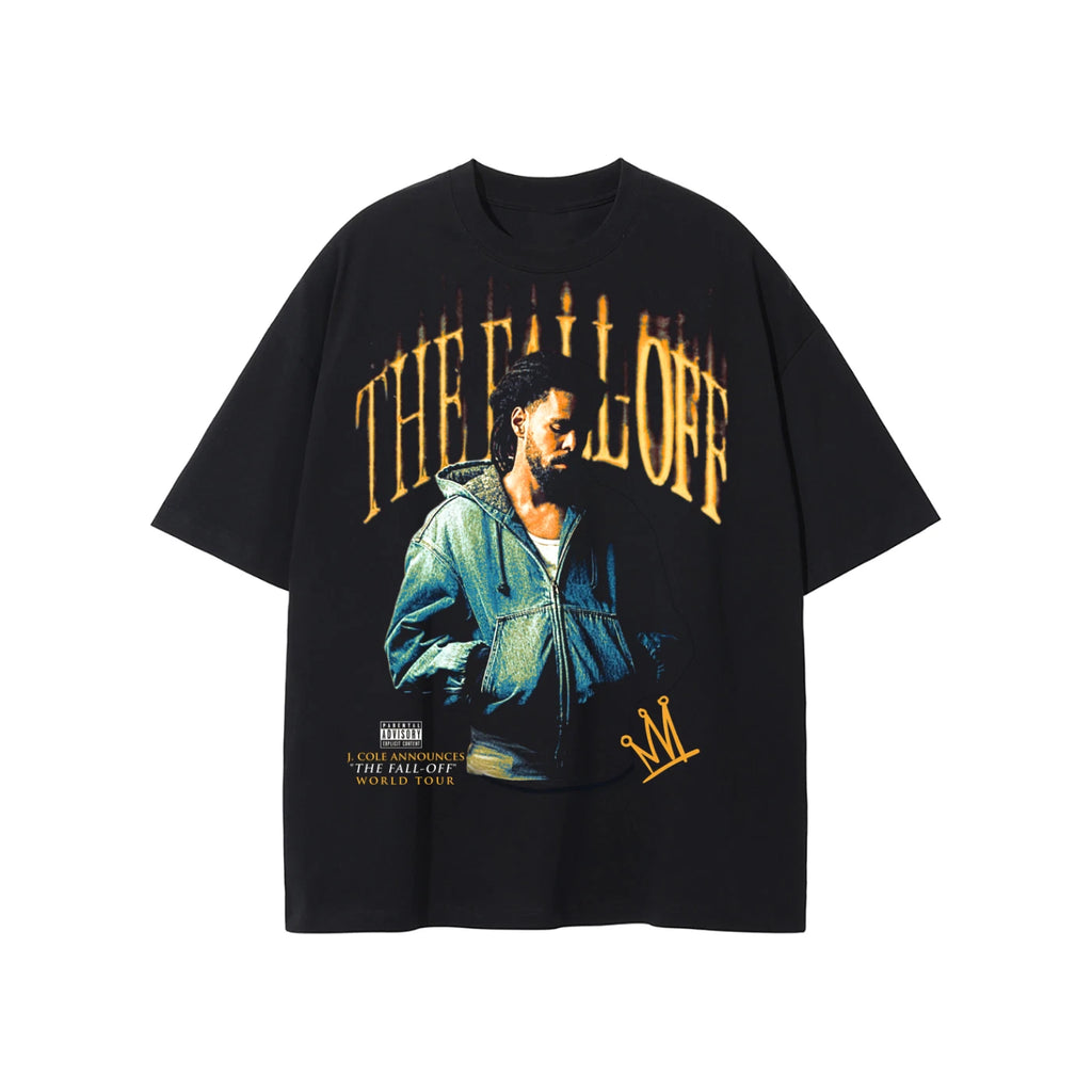 J. Cole DREAMVILLE T-Shirt NEW 100% The Fall-Off World Tour RARE!!!