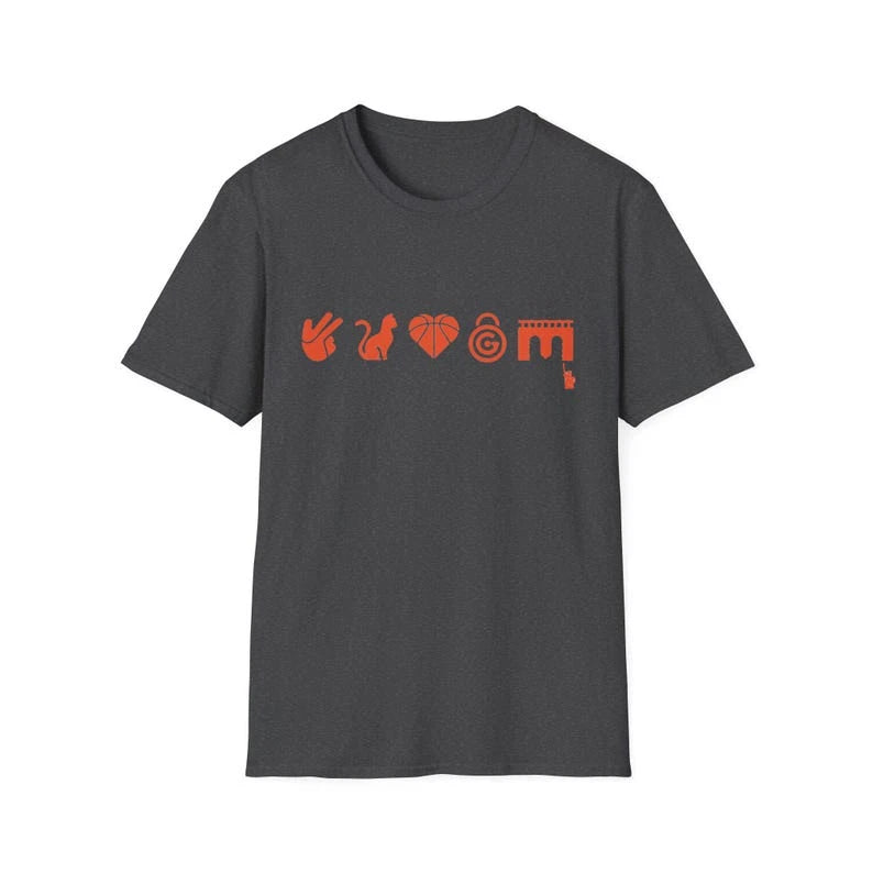 Knicks starting five 5 emojis team tee shirt unisex soft black blue gray white