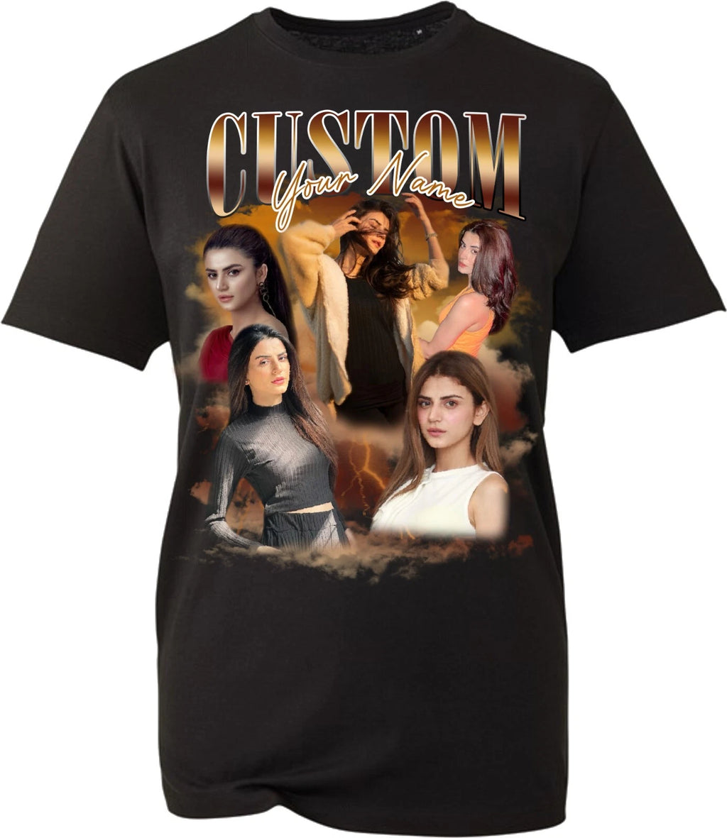 Custom Bootleg Rap tee, Vintage 90's Bootleg, Collage t shirt, retro personalise