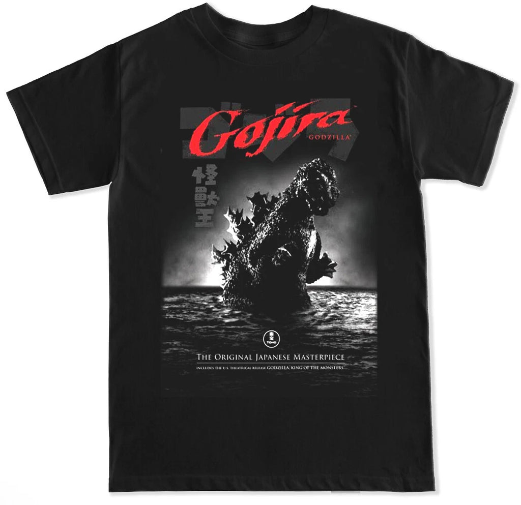 GOJIRA JAPANESE ASIAN MOVIE GODZILLA CLASSIC RETRO COLLECTOR BRED J MENS T SHIRT