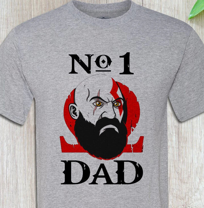 God of War Ragnarok - Kratos No 1 Dad - Super Soft Shirt - Fast Shipping