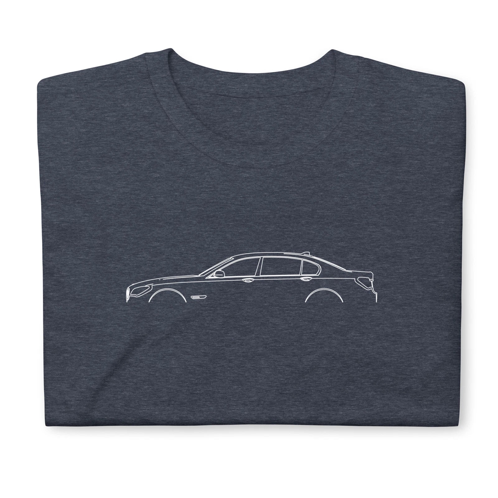 Softstyle T-Shirt For BMW 7 Series F01 2008-2015 Car Owners Gift Tee Shirt