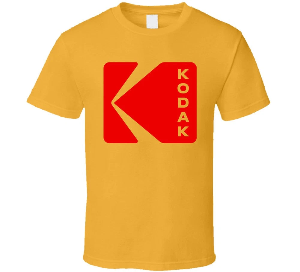 Kodak Photo Vintage Camera Retro Logo 1980s T Shirt
