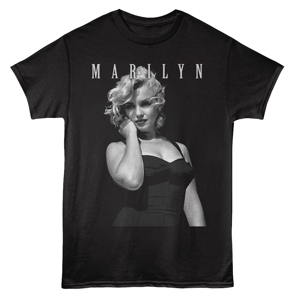 MOVIE STAR ICON MARILYN MONROE SIMPLE BOX UNISEX Adult T-Shirt 16