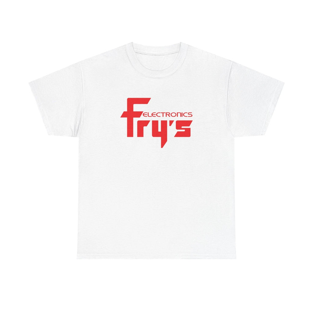 Vintage Fry's Electronics Tee, 90s Nostalgia Shirt, Retro Tech Graphic Tshirt,