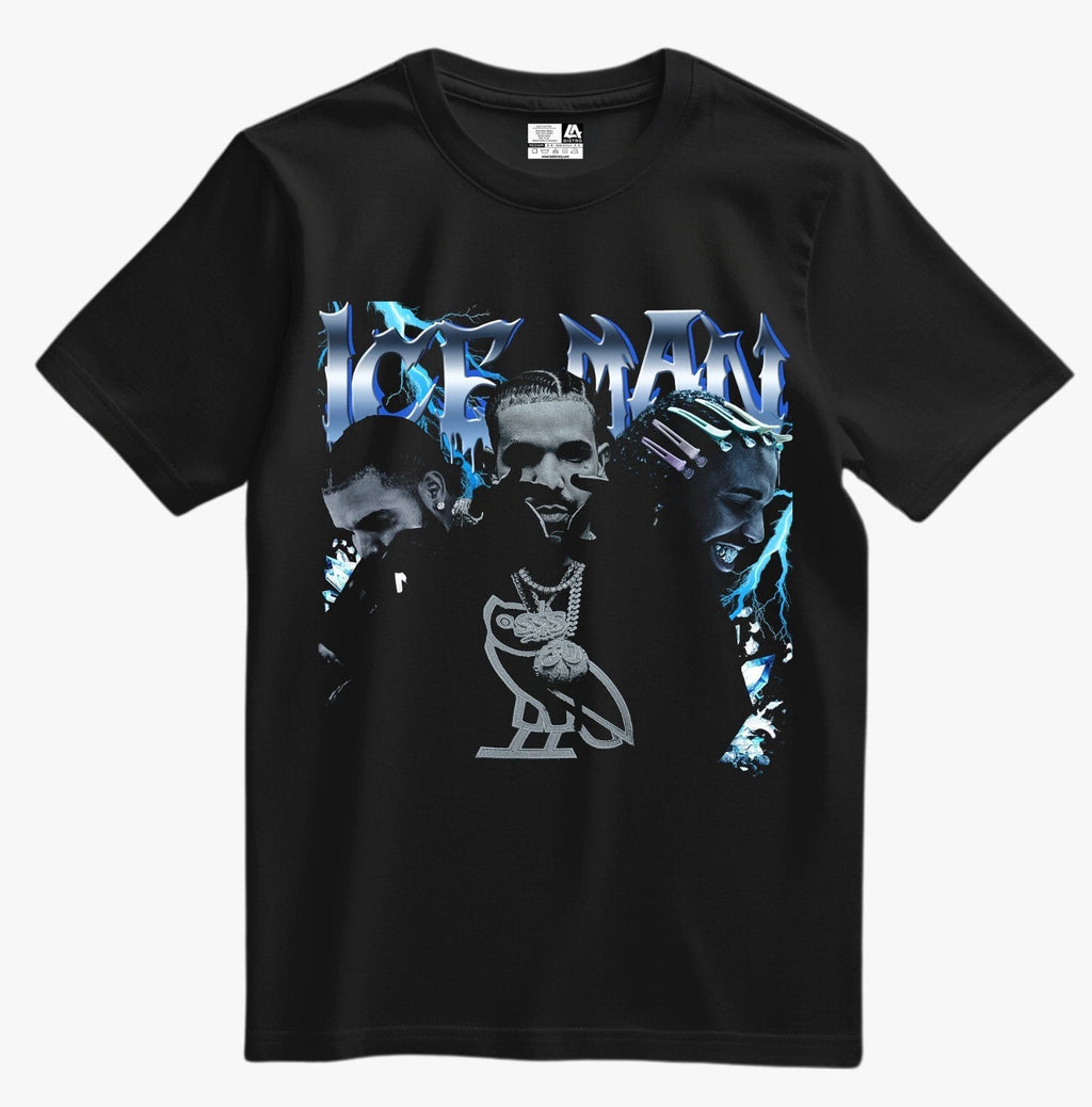 Custom Drake Graphic T-Shirt “ICEMAN” (ALL SIZES: S-2XL)