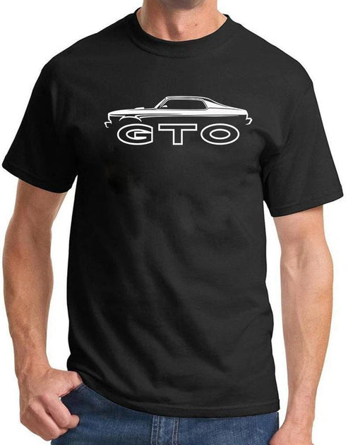1974 Pontiac GTO Classic Outline Design Tshirt NEW COLORS