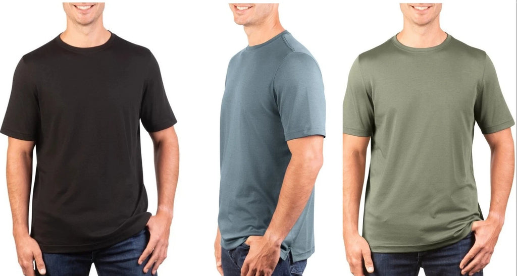 Kirkland Signature Men's 100% Pima Cotton Tee Shirt