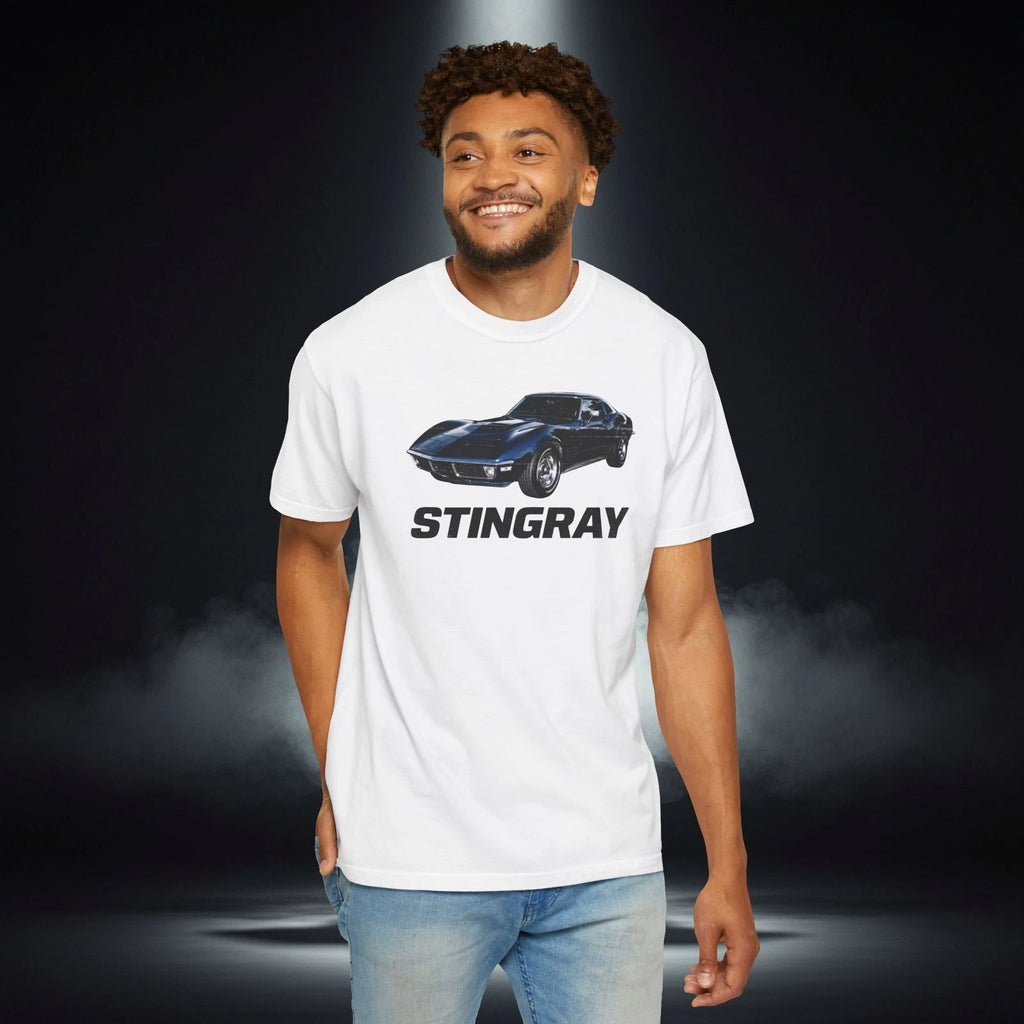 1982 Vette C3 Stingray Classic Muscle Car Graphic T-Shirt
