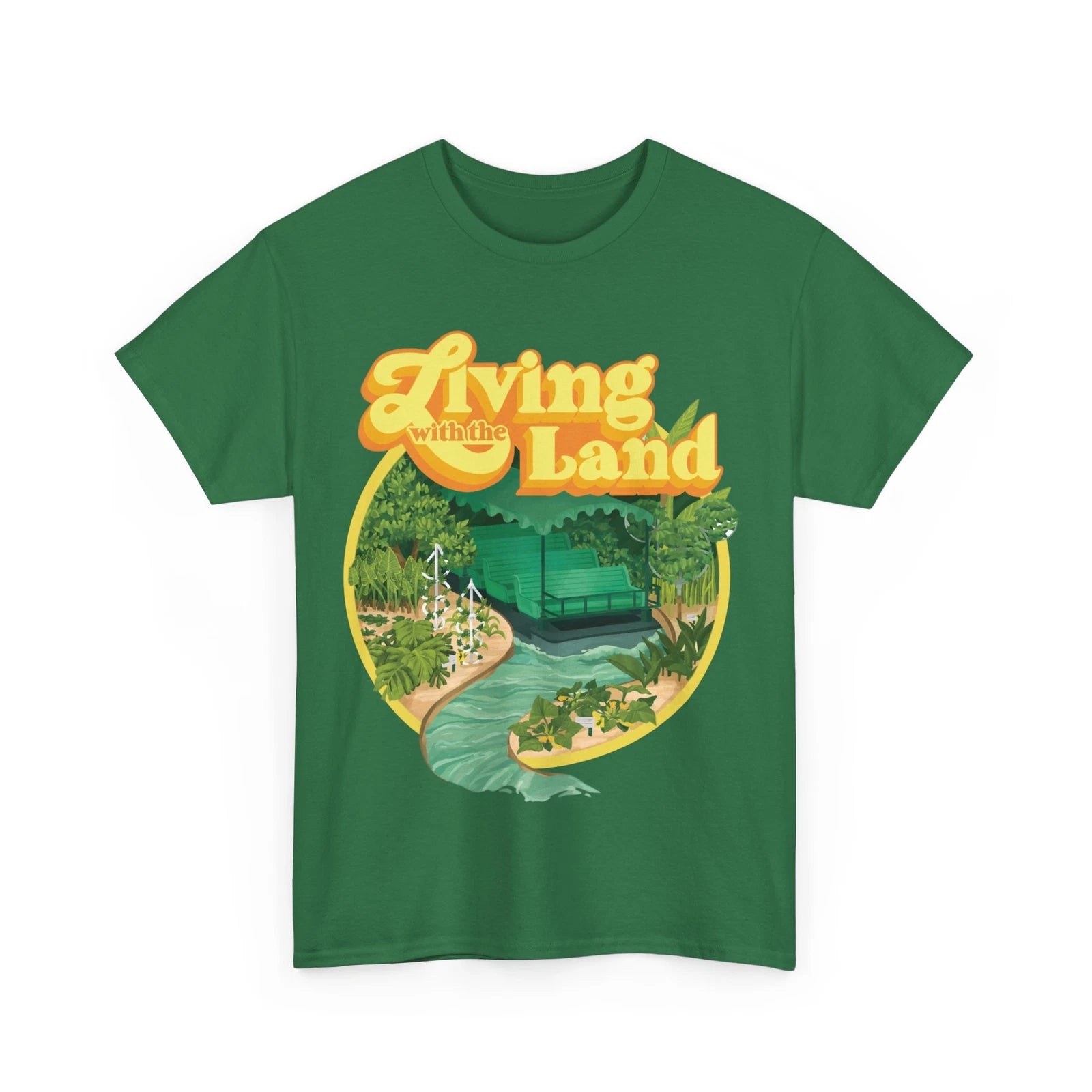 Disney Epcot Center 1982 Living with the Land t-shirt unisex men women shirt