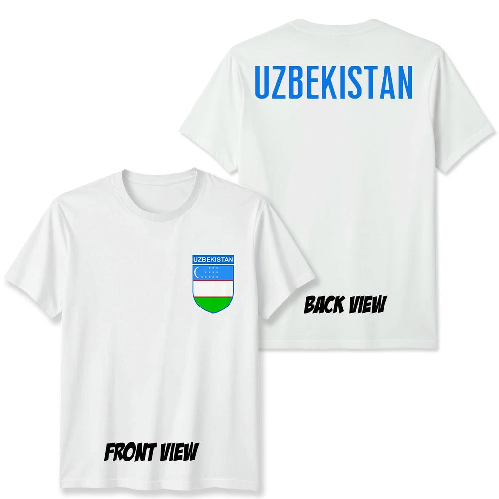 Uzbekistan Football Unisex Kids T-Shirt Country Pride Soccer Tee #WC