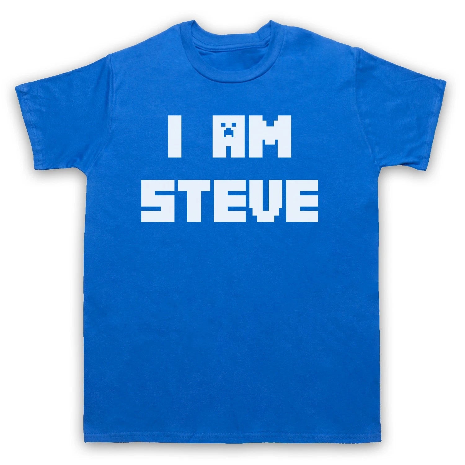 I Am Steve Overworld Crafting A Movie Mining Adults Mine T-Shirt All Size & Cols