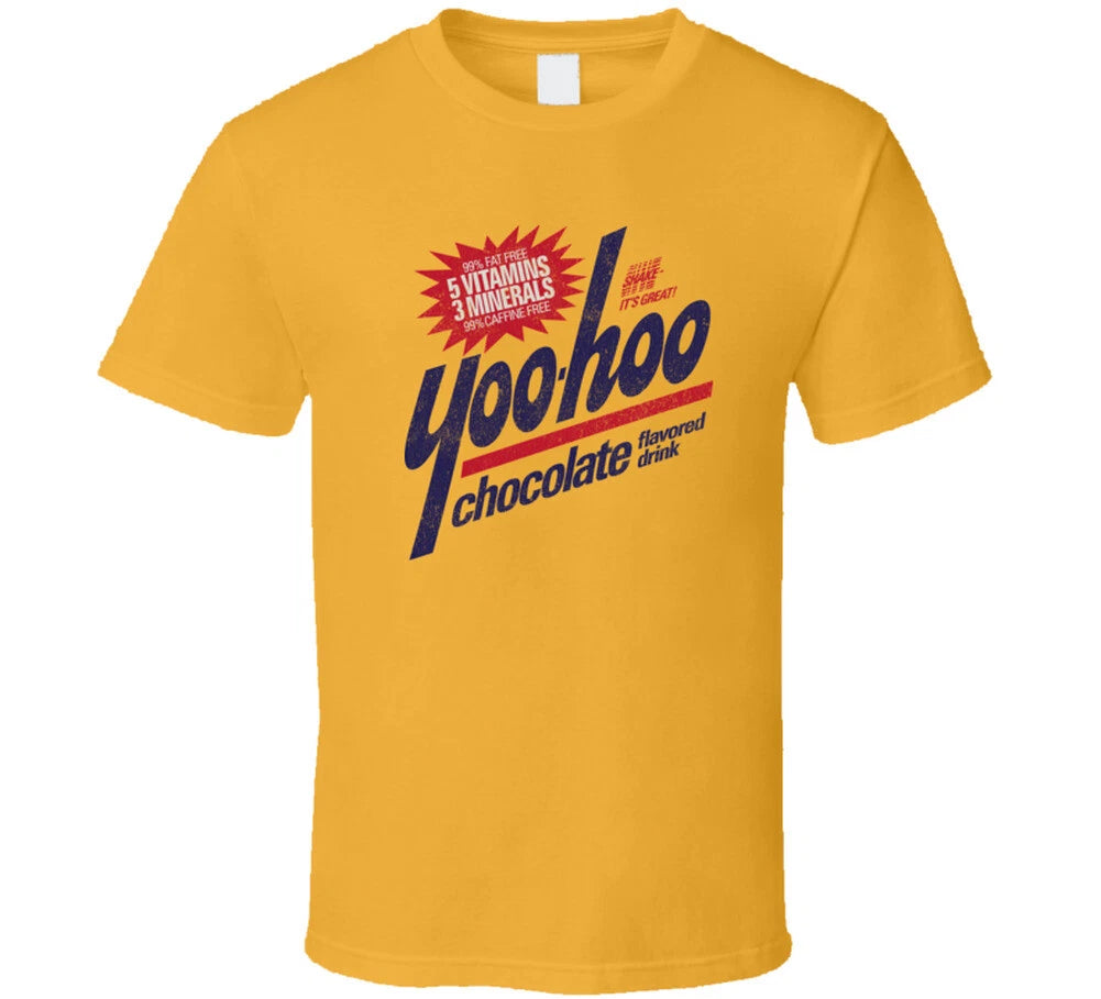 Yoo-hoo, T-shirt, Chocolate, Drink, Retro, Yoohoo, Logo, Beverage