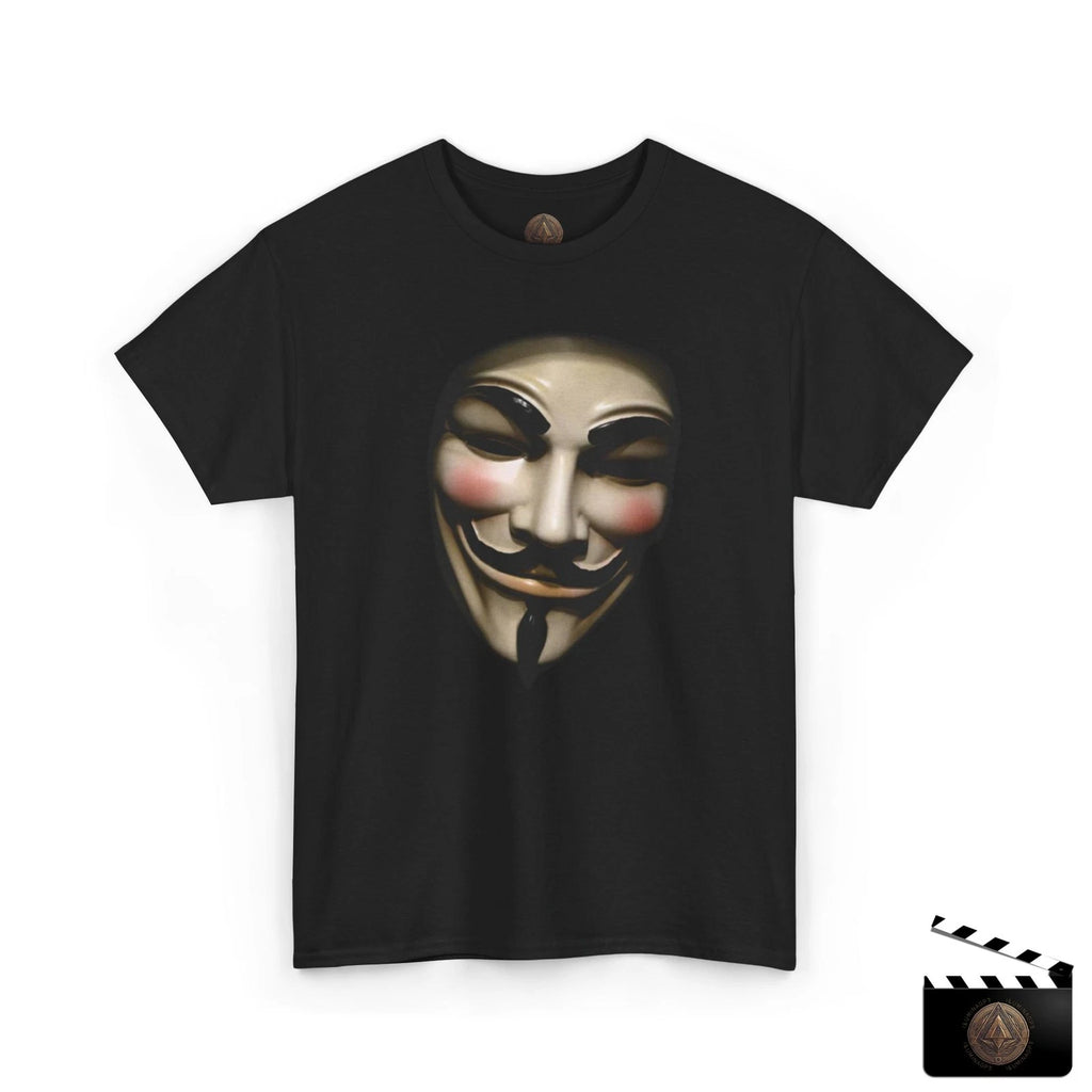 V For Vendetta T-Shirt, Guy Fawkes Mask Shirt, Gunpowder Plot Tee