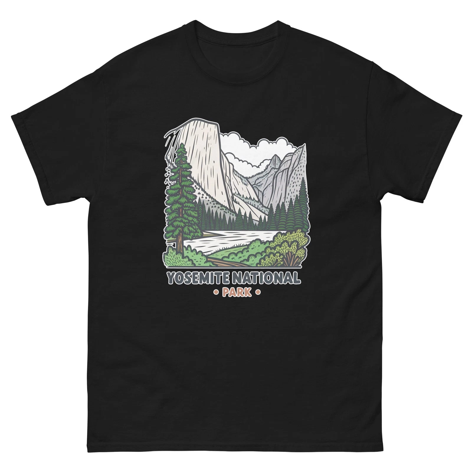Yosemite National Park Attraction Landmark Travel T-Shirt