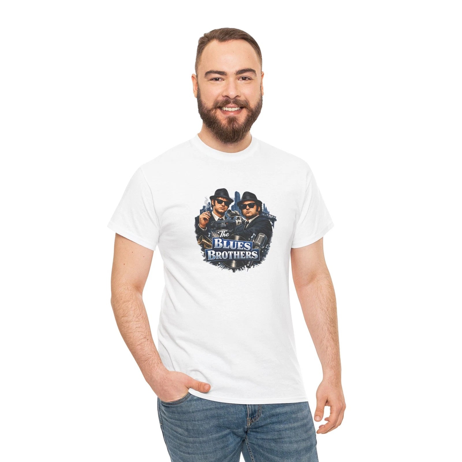 Blues Icons Unisex T-Shirt - Vintage Tee - 4 colors S-M-L-XL-2XL