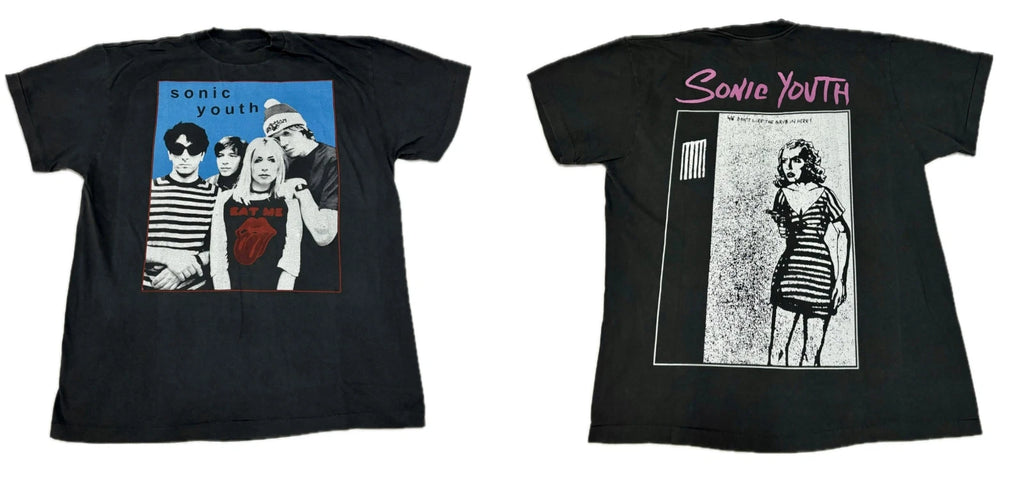 SONIC YOUTH GOO CONCERT Vintage 1990 90s Band T-Shirt REPRINT