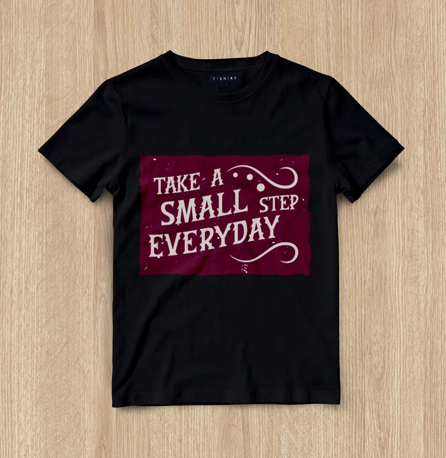 Custom Daily Progress Graphic T-shirt Design Unisex Jersey Short Sleeve Tee