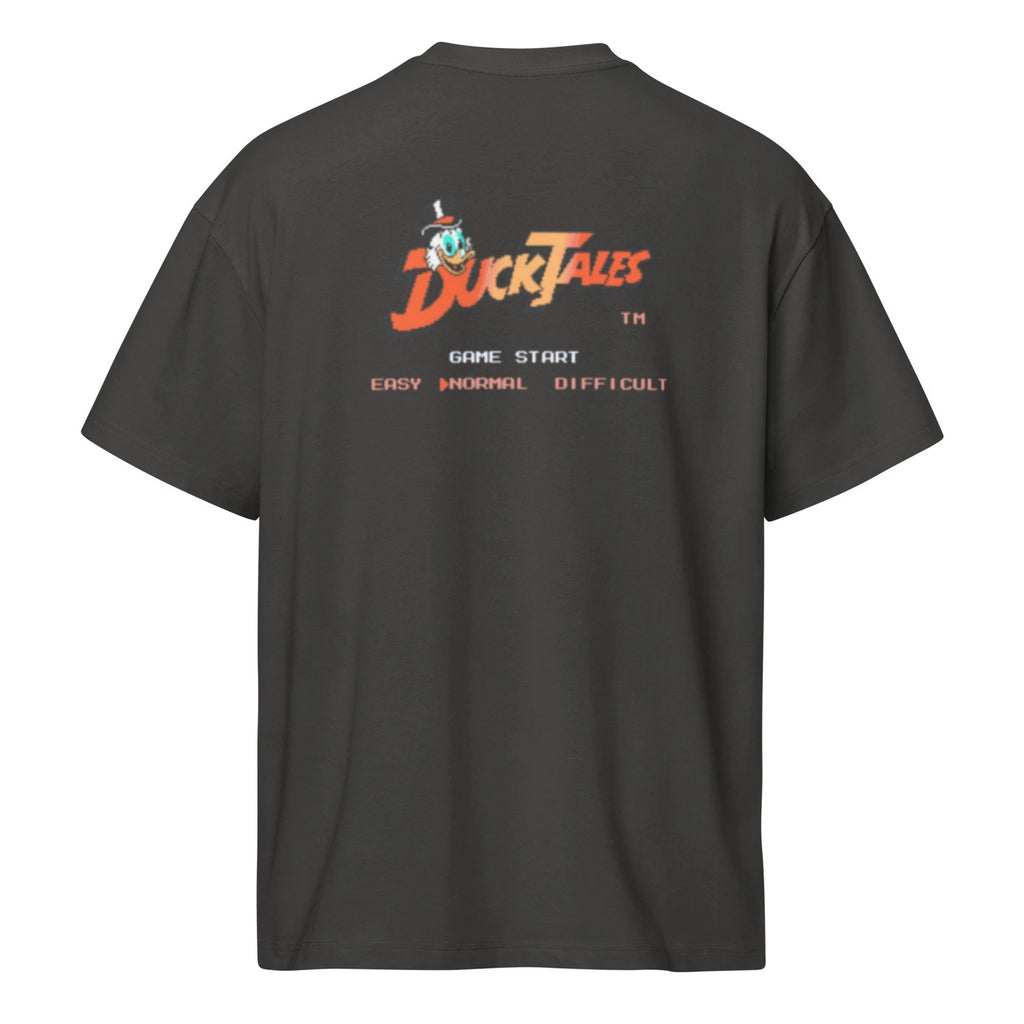 DuckTales Vintage Black nes Classic Heavyweight Box Tee
