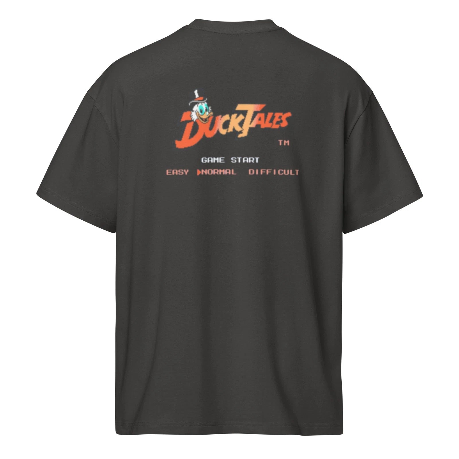 DuckTales Vintage Black nes Classic Heavyweight Box Tee