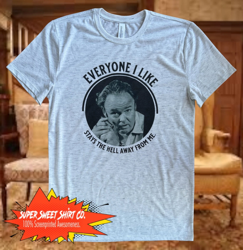Archie Bunker T-Shirt – Retro-Style Classic TV Graphic Tee, Retro 70s Sitcom Fan