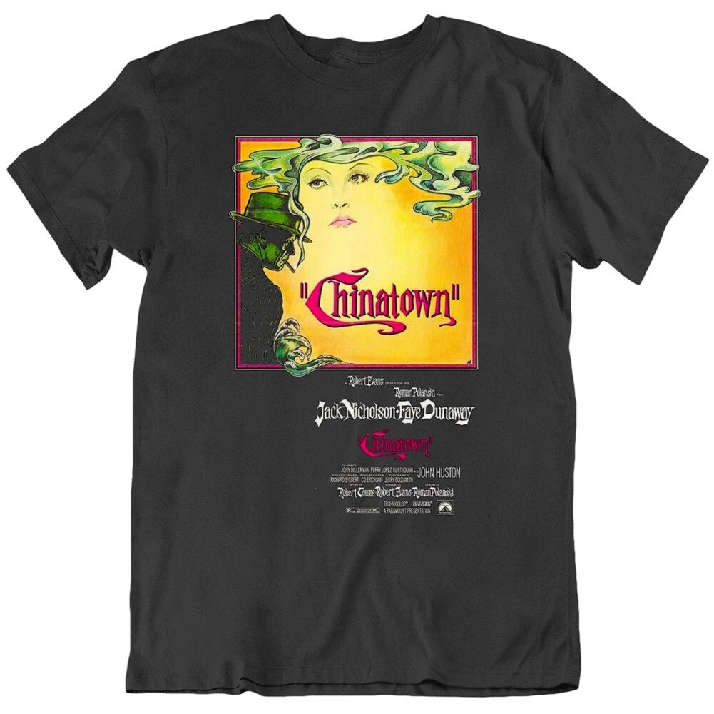 Chinatown Retro Rare Movie Poster T Shirt