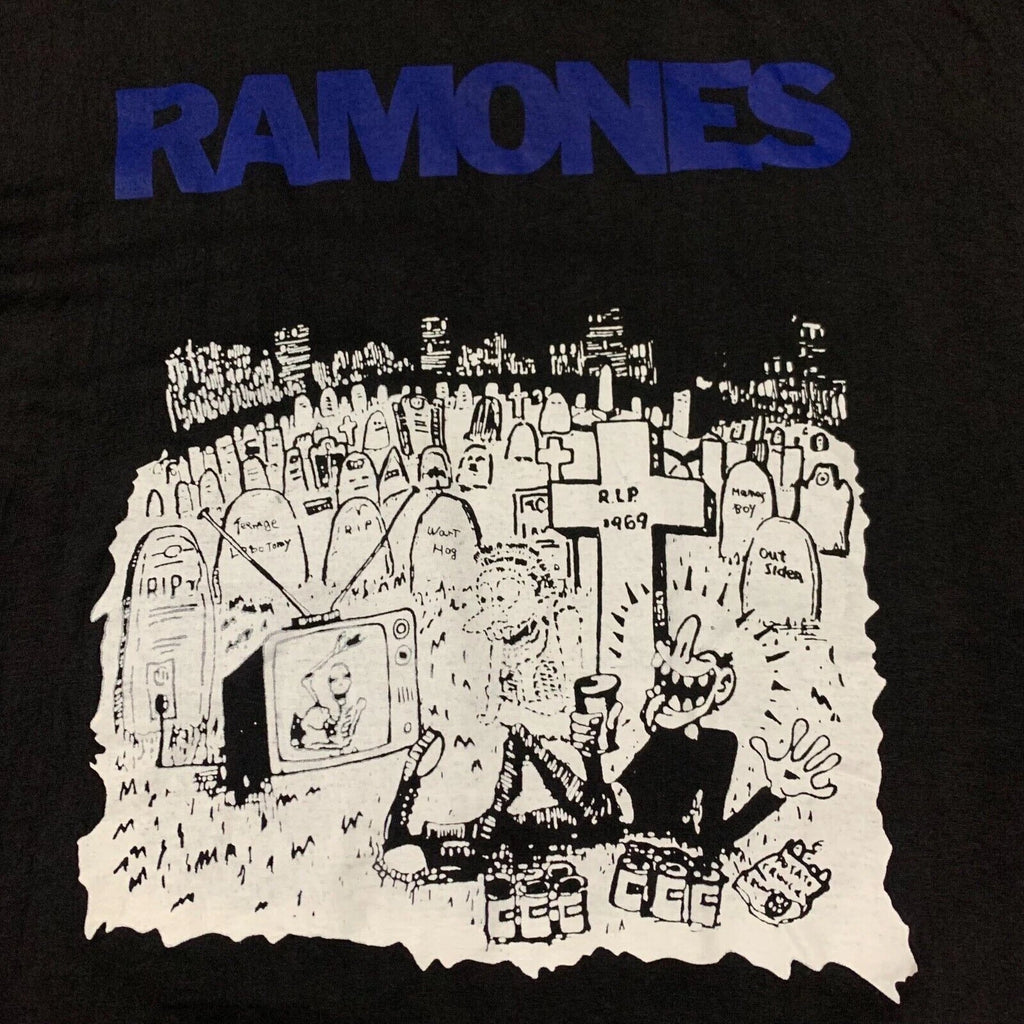 Ramones Vintage 80’s band T-Shirt Unisex Cotton Tee All Size S-4XL M239