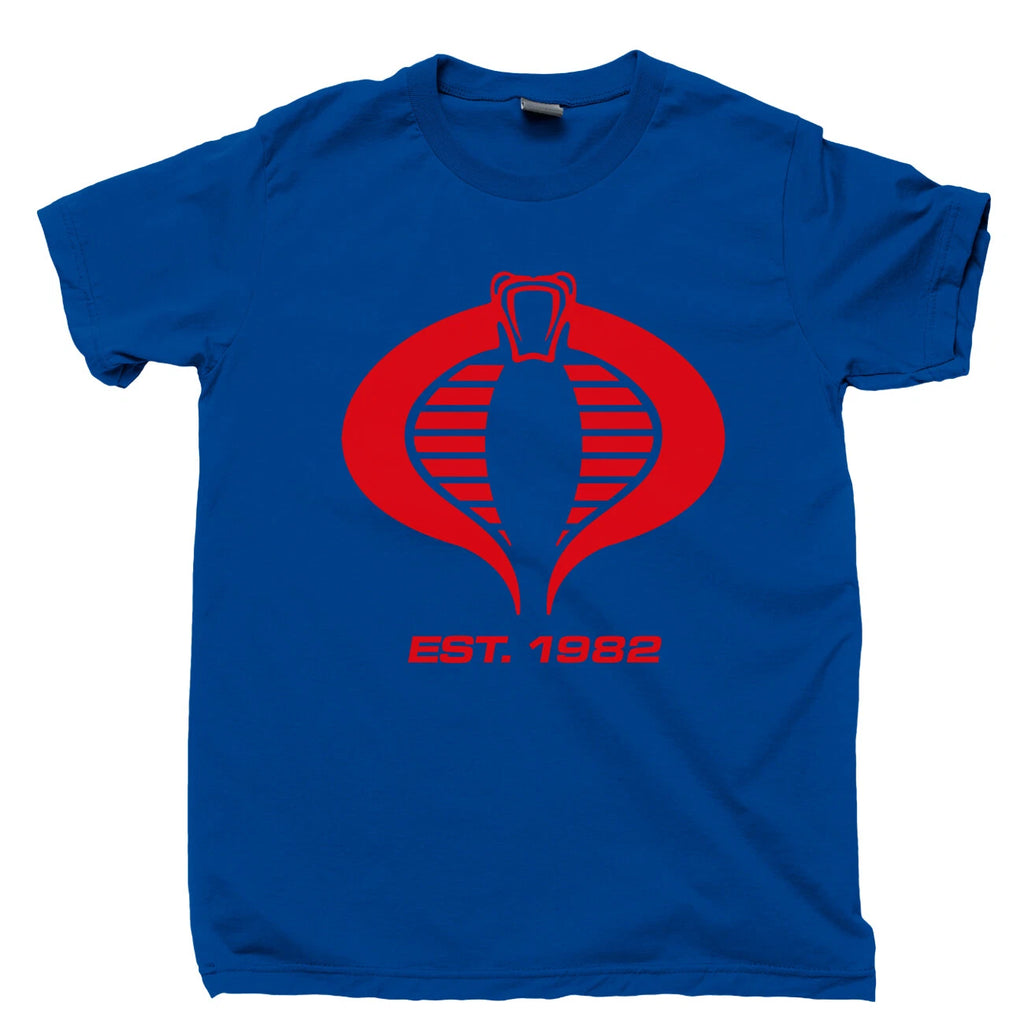 Cobra T Shirt Commander BATS Viper Baroness Zartan Storm Shadow Firefly Figure