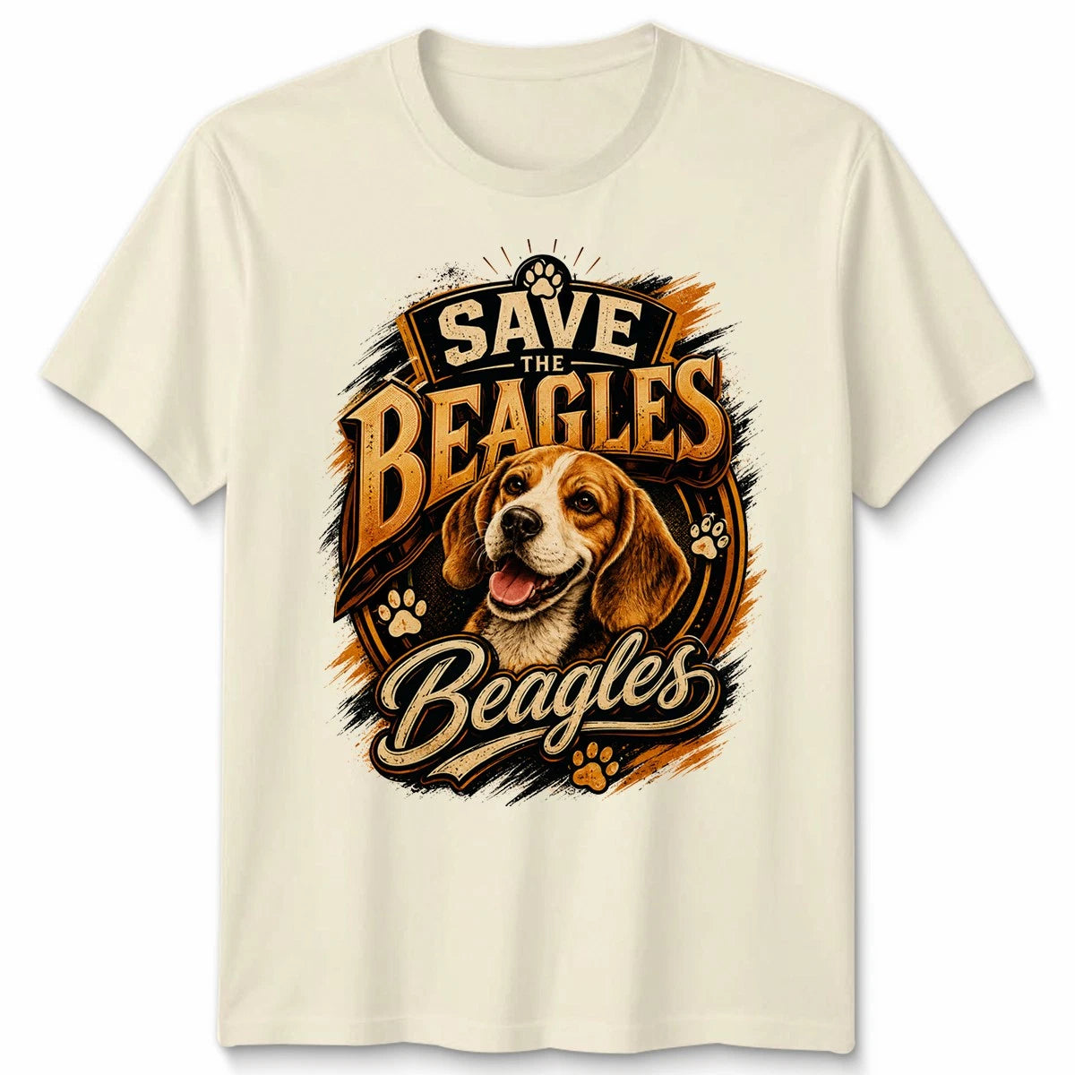 Save The Beagles Unisex T Shirt Cute Dog Lover Gift Beagle Rescue Awareness