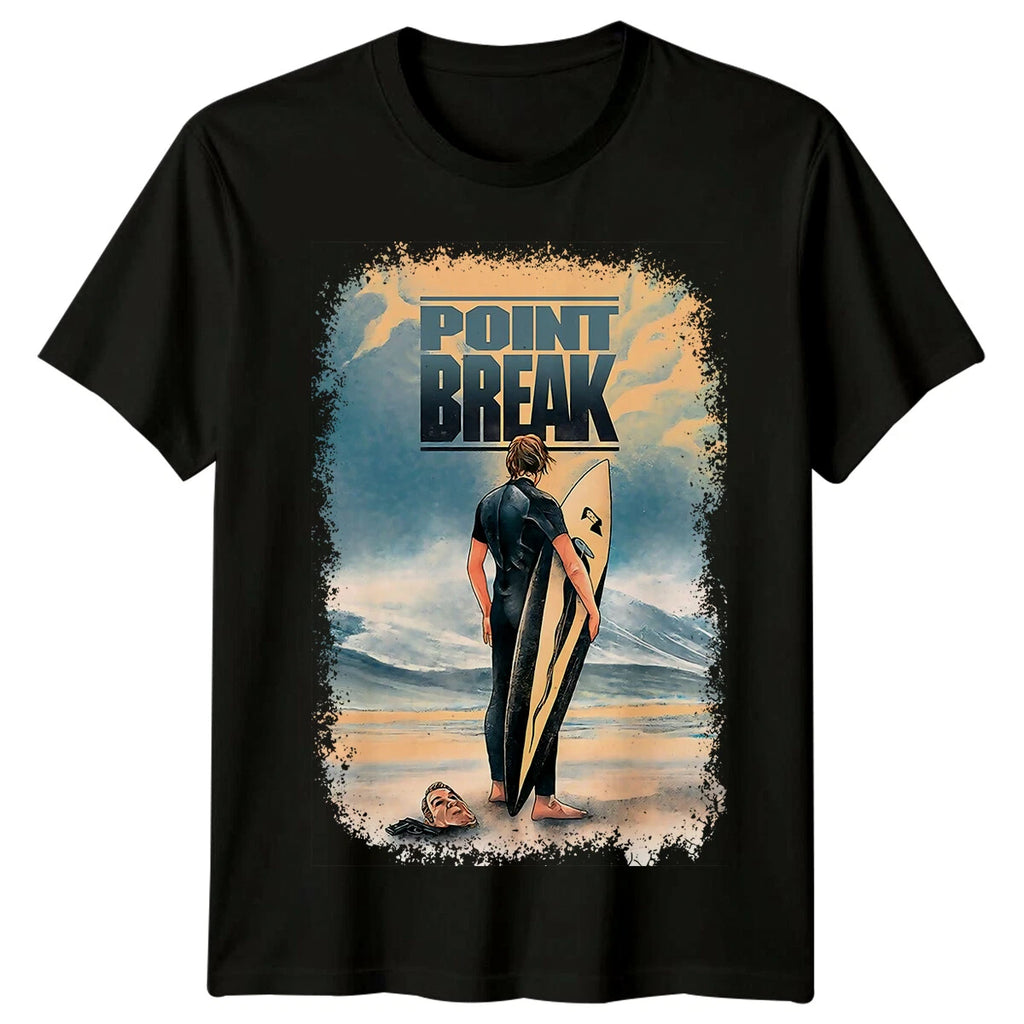 Point Break (1991) Movie Poster Inspired T-Shirt Retro 90s Tee Unisex