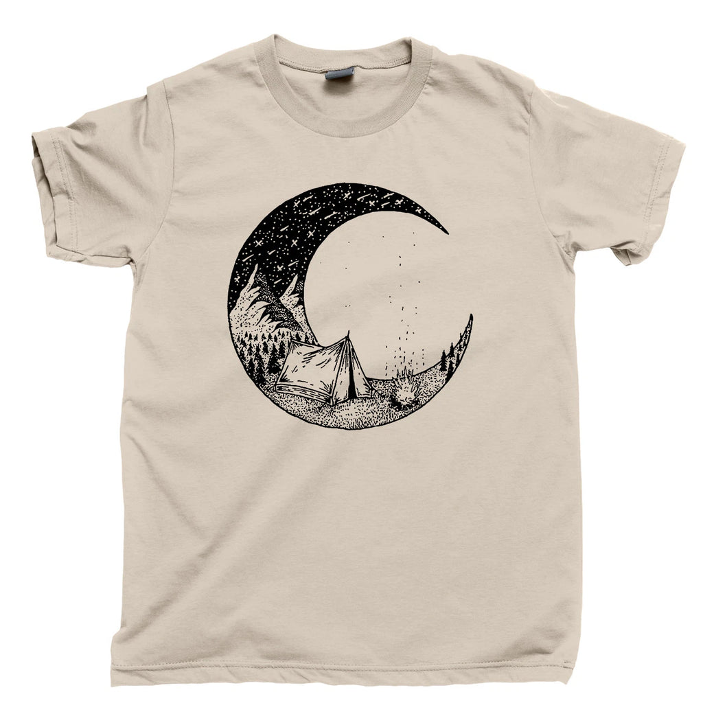 Great Outdoors T Shirt Wild Wonderful Wilderness Adventure Forest Wanderlust Tee