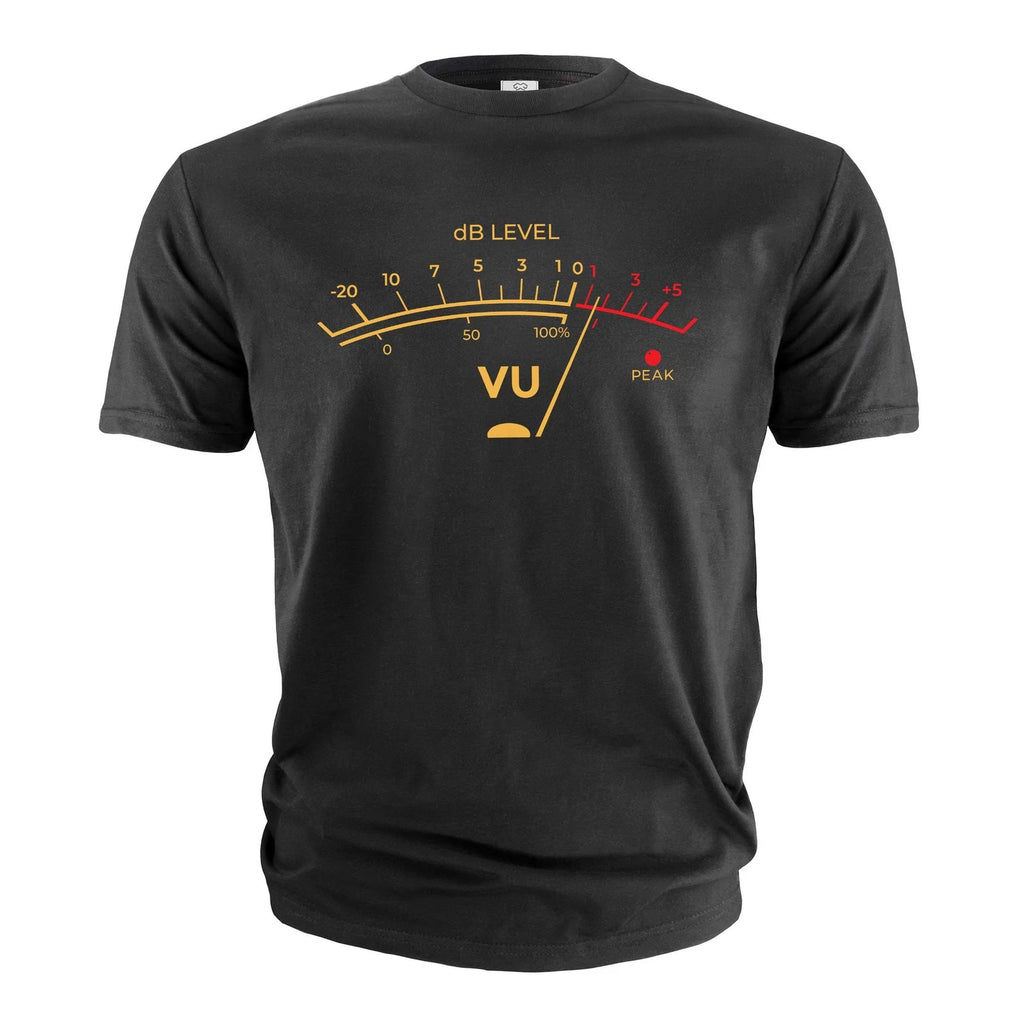 VU Meter Sound Level Studio T-Shirt Music retro Audio Engineer Recording T-Shirt