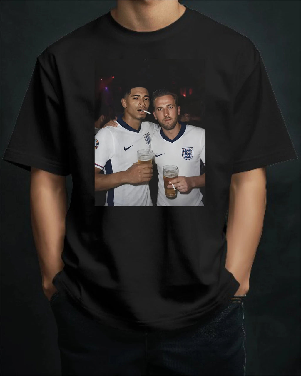 England Football Pub T-Shirt, Football Inspired Supporter Shirt, Soccer Fan Tee