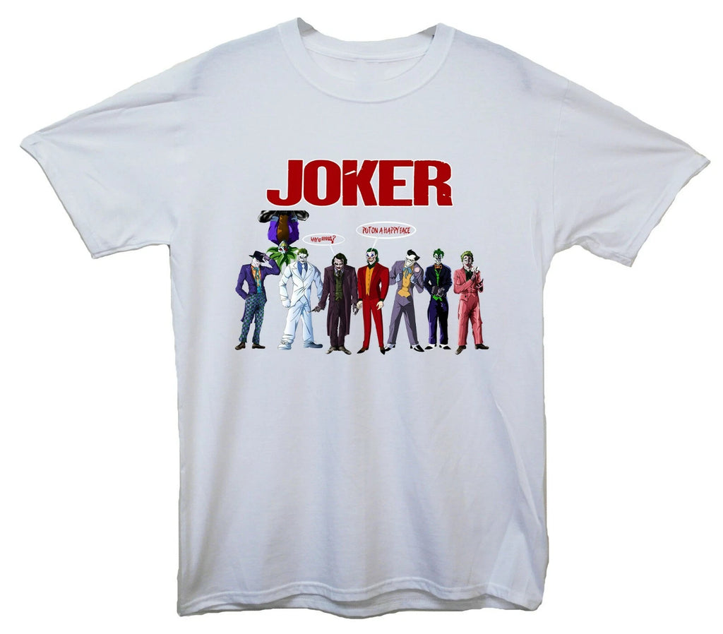 Joker Character Costumes Printed T-Shirt (Joker Inspired)