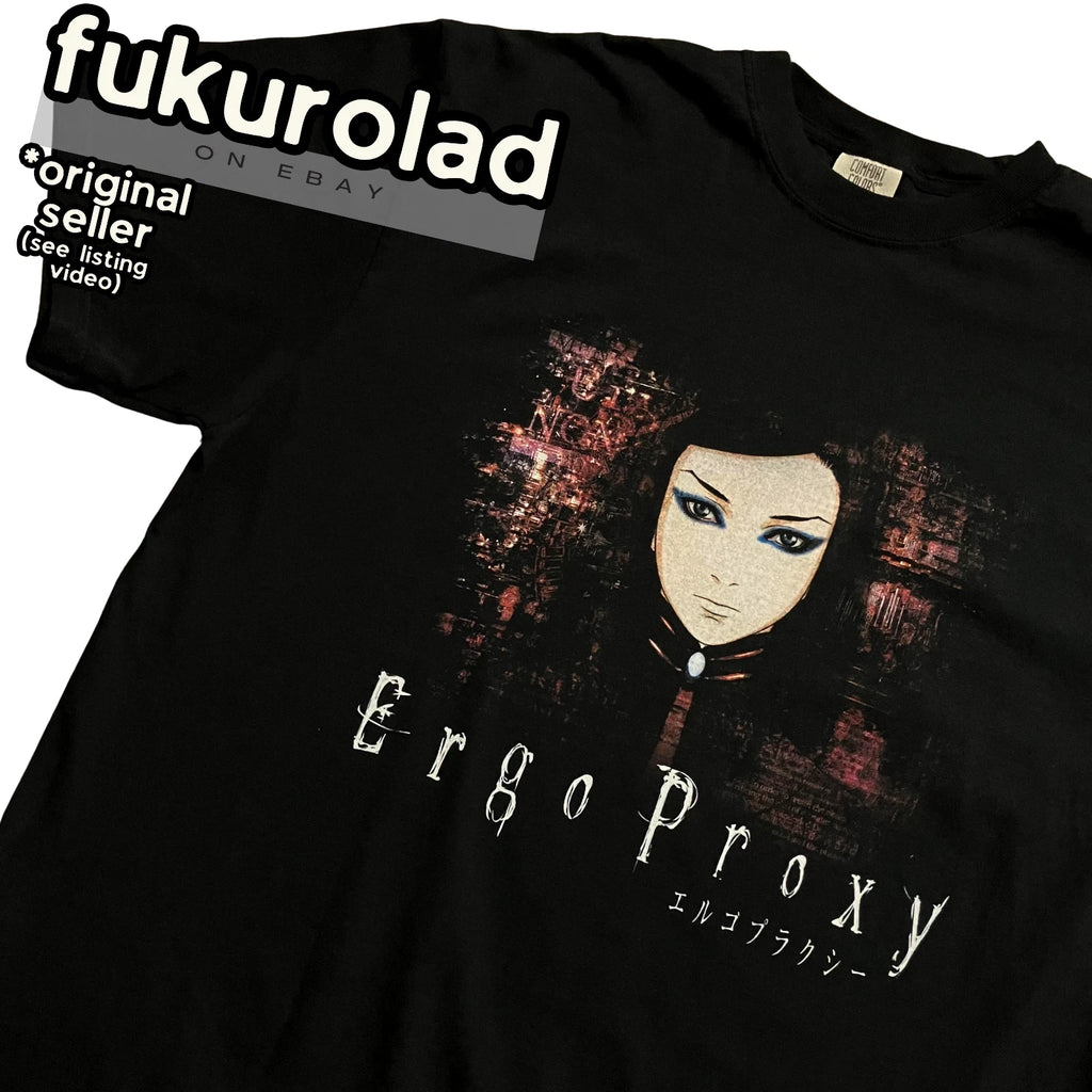 ERGO PROXY ANIME Re-l Mayer cyberpunk - GILDAN/COMFORT COLORS HIGH QUALITY PRINT
