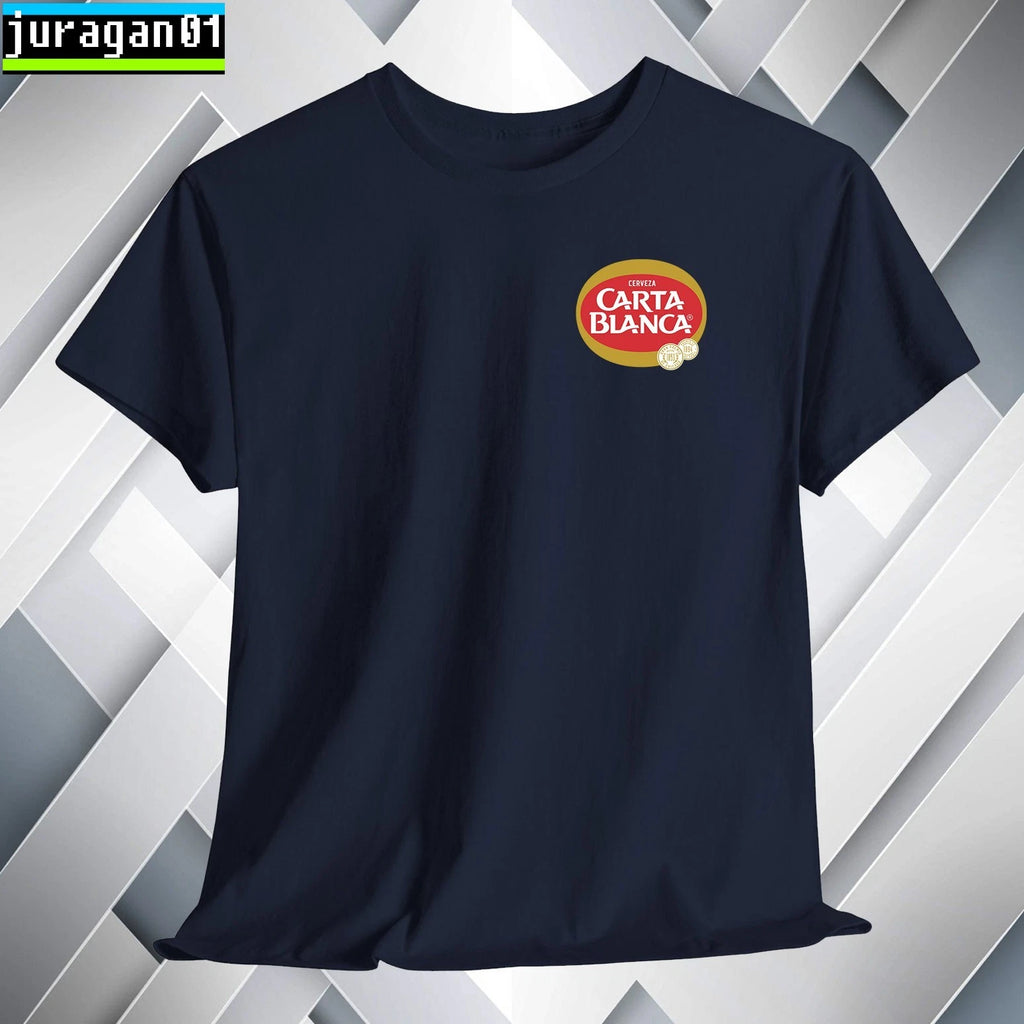 Carta Blanca Mexican Beer T-Shirt Logo Many Colors Size S to 5XL Made in USA