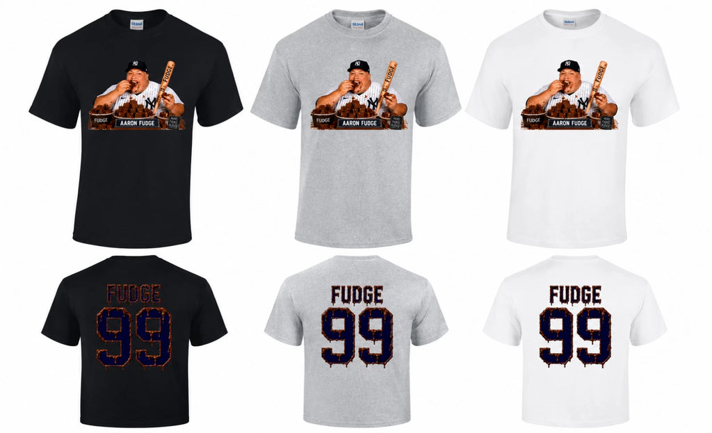Aaron Judge "Aaron Fudge" Funny New York Yankees Shirt