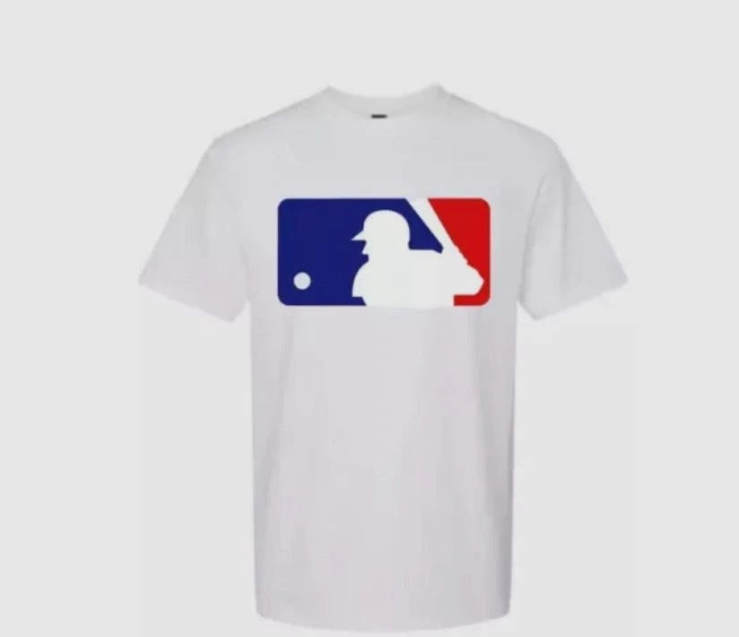 MLB BASEBALL LOGO Premium Vinyl Printed T-SHIRTS