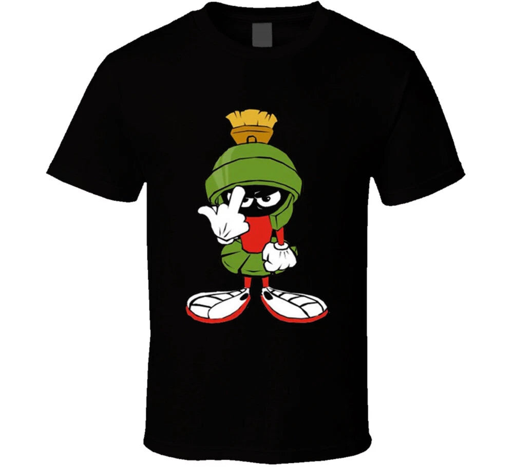 Lg Marvin The Martian Character Green T Shirt
