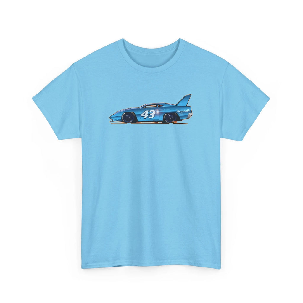 NASCAR Richard Petty 43 Plymouth Collectible Unisex Heavy Cotton Tee 8 Colors