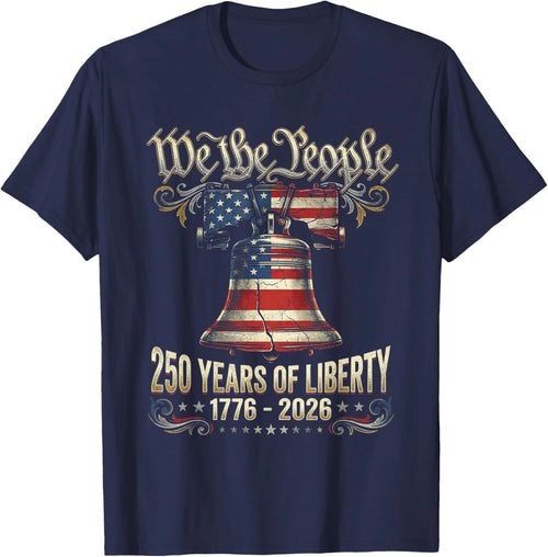 250 Years American 250th Anniversary USA Patriotic 4th July Unisex T-Shirt
