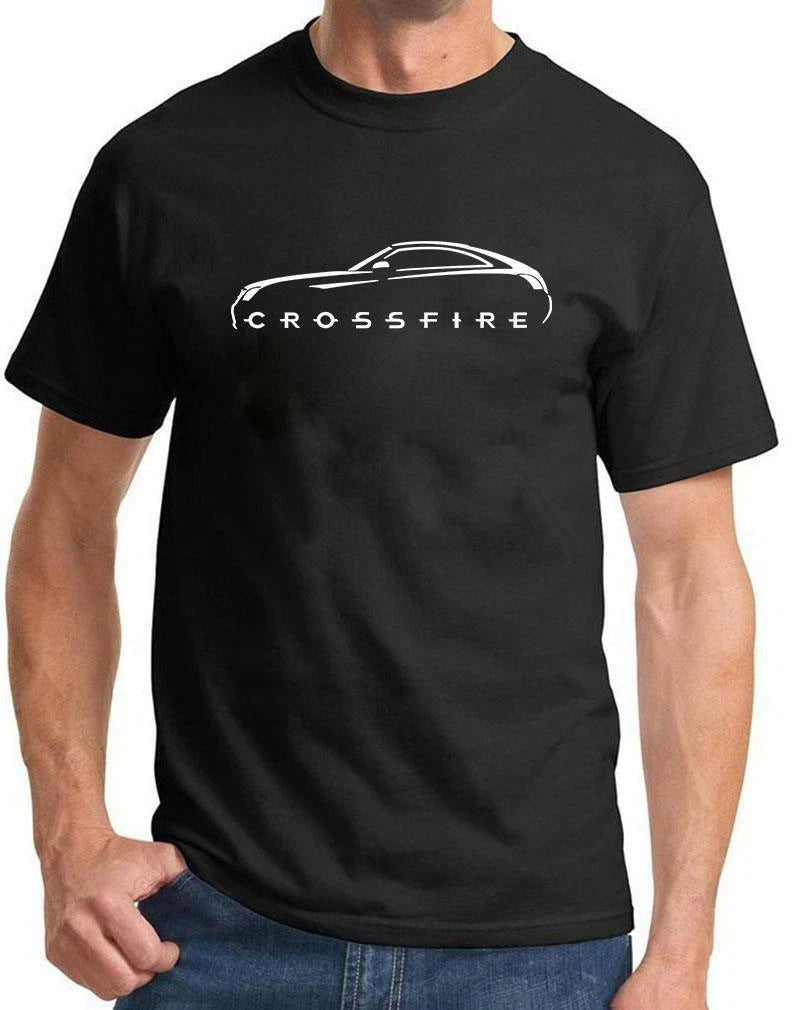 Chrysler Crossfire Coupe Classic Outline Design Tshirt NEW COLORS