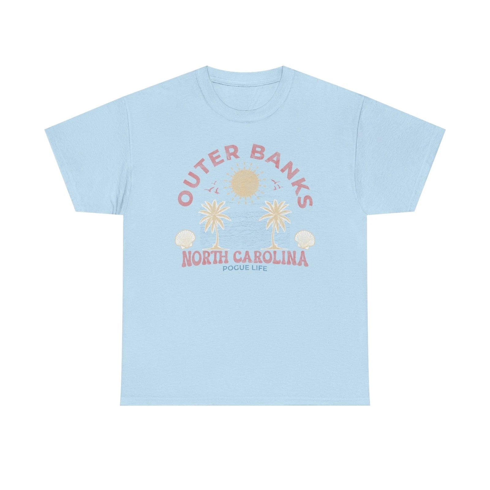 Outer Banks North Carolina Sun T-Shirt Inspired by TV Show Summer tee Beach Tee