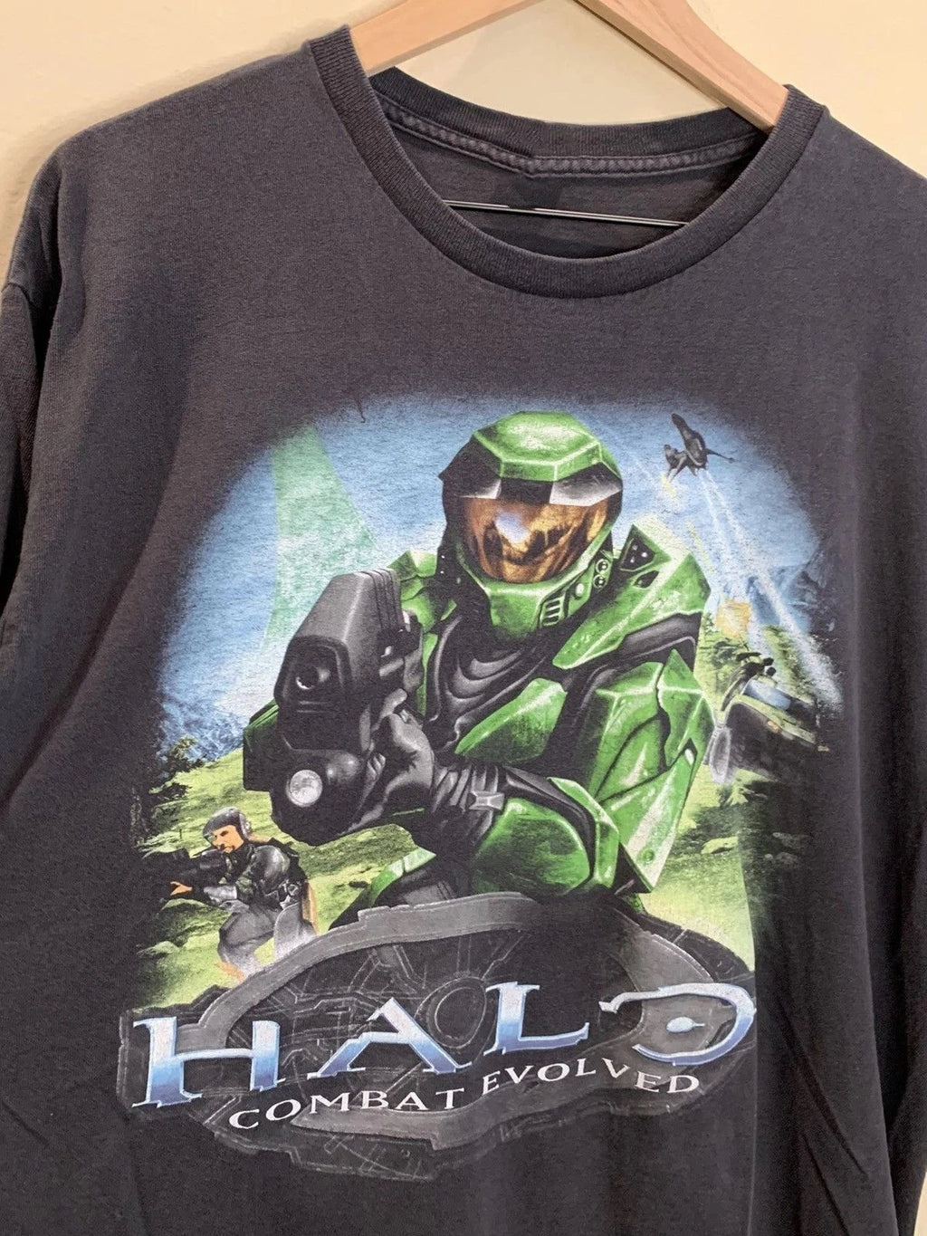 Vintage 2001 Halo Combat Evolved Tee Video Game  Unisex S-5XL Shirt ILS47