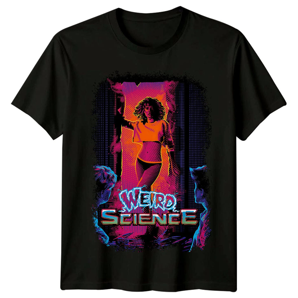 Weird Science (1985) Movie Poster Inspired T-Shirt Retro 80s Tee Unisex