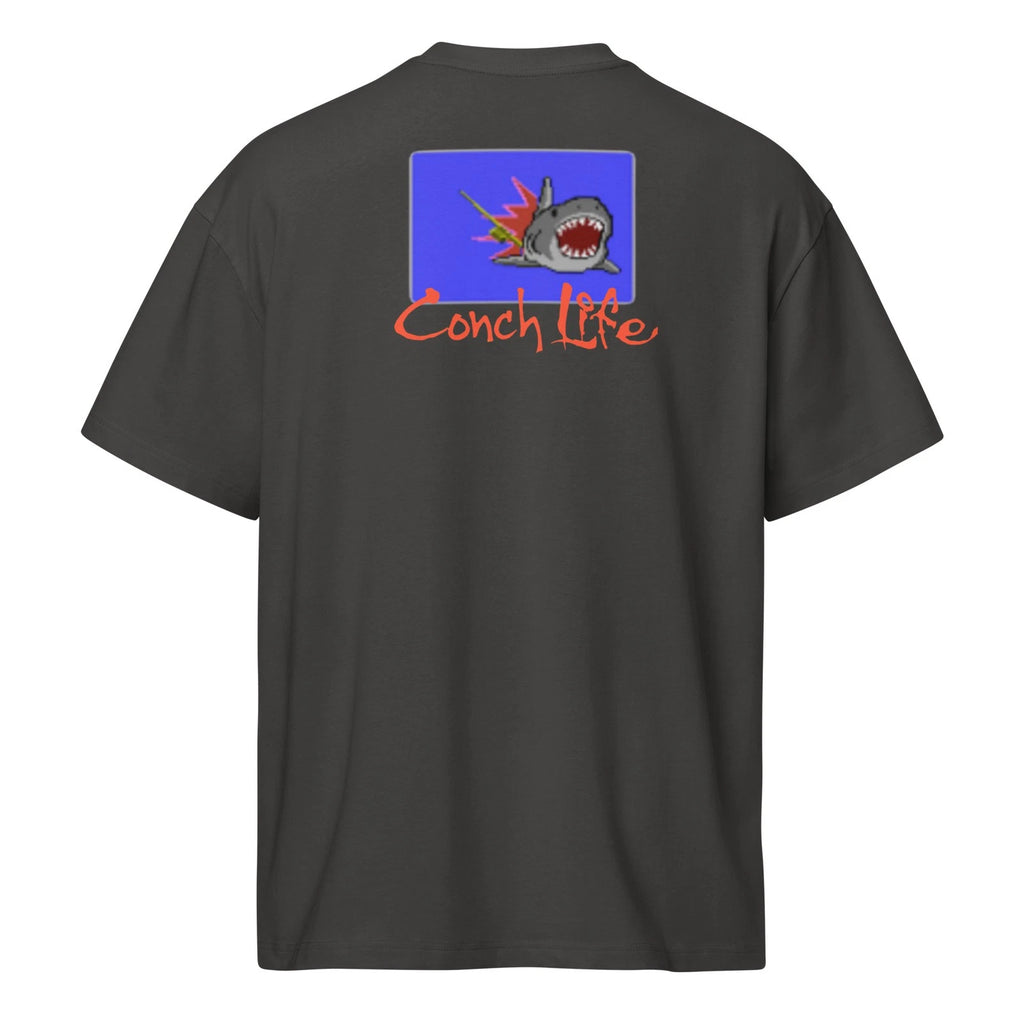 Men’s box tee Jaws nes Vintage Video Game Gaming Shirt