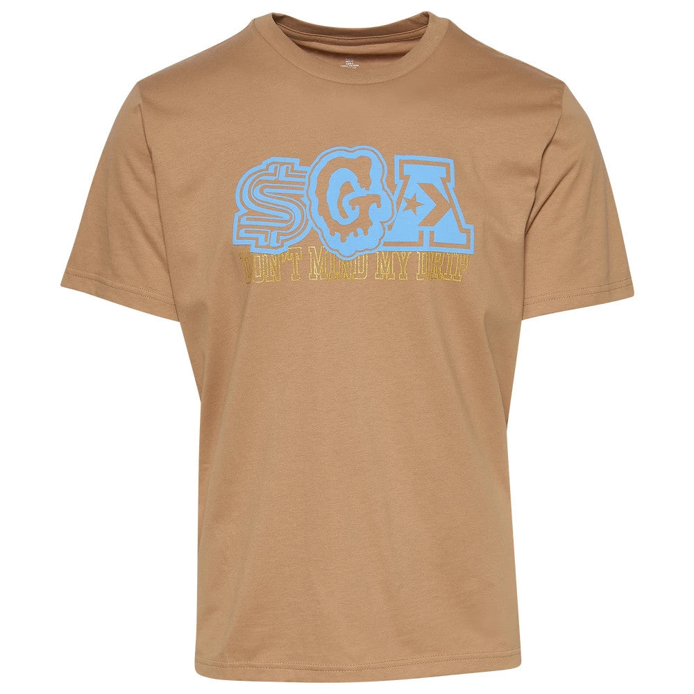 CONVERSE Men's Graphic T-Shirt Khaki Small S NWT Size Small