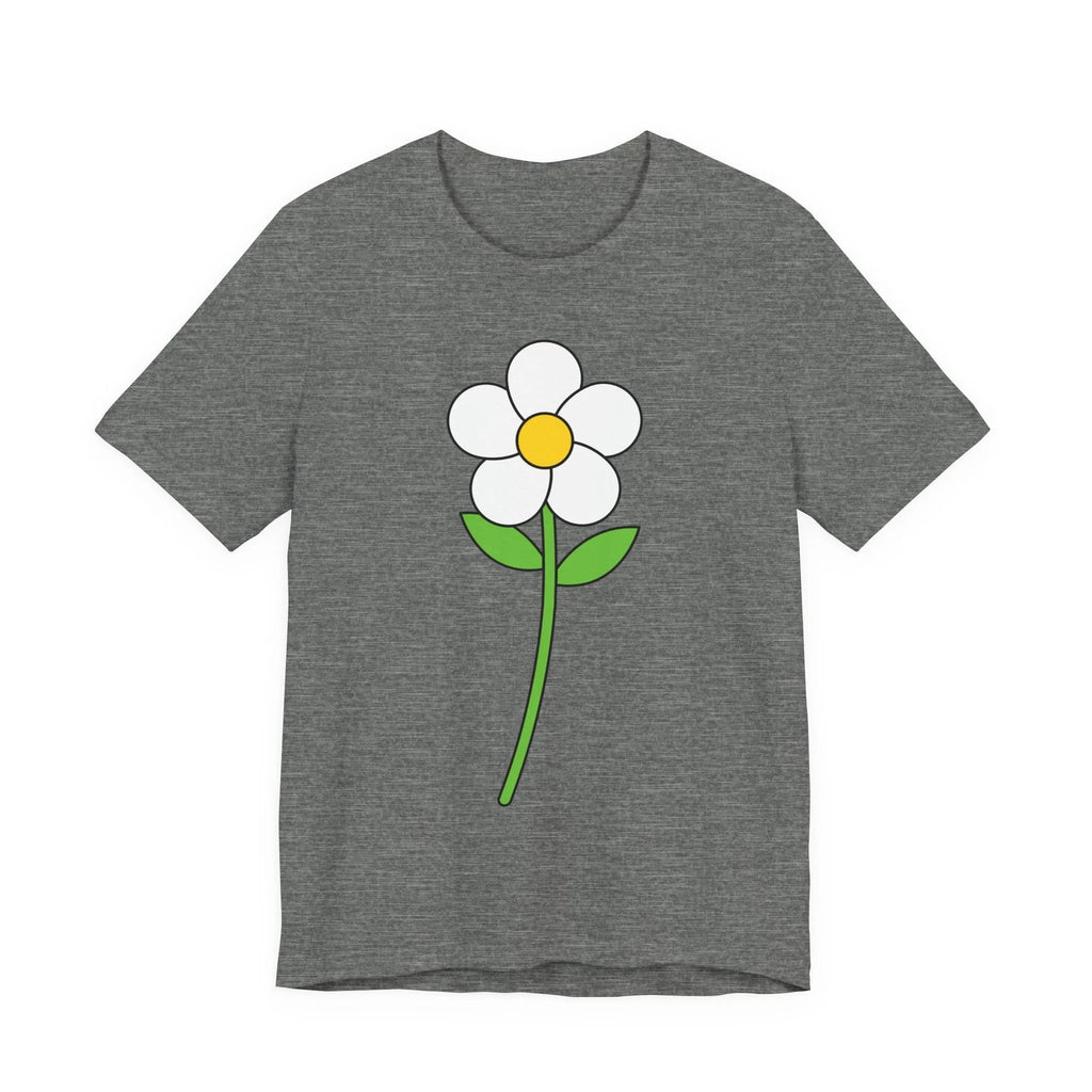 Simple Daisy Flower Tee | Minimal Floral Graphic Shirt
