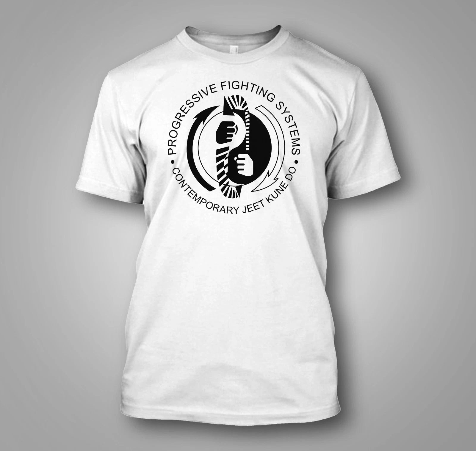 Progressive Fighting System Dom Jeet Kune Do  -  Custom t-shirt tee