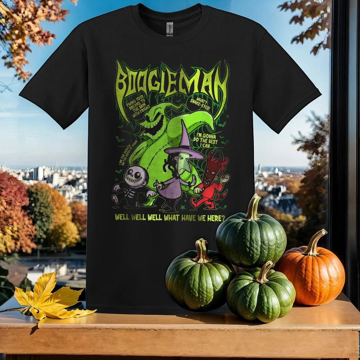 the nightmare before christmas boo T-shirt T shirt Men Women Unisex Tshirt SY793
